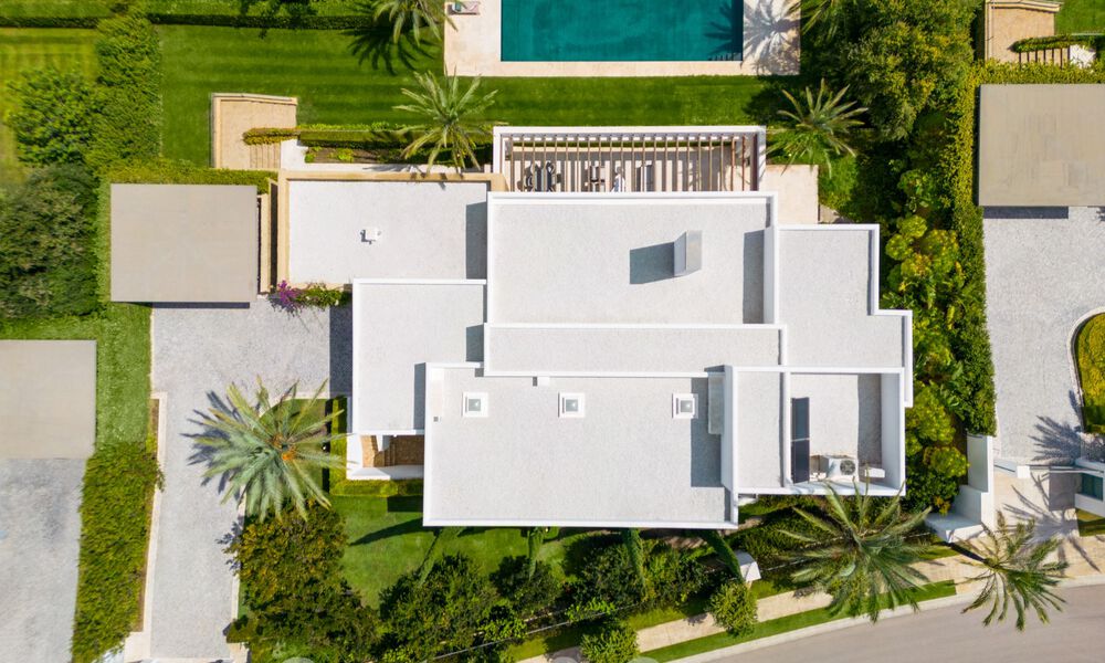 Villa de luxe moderniste à vendre, sur un terrain de golf primé de la Costa del Sol 59913