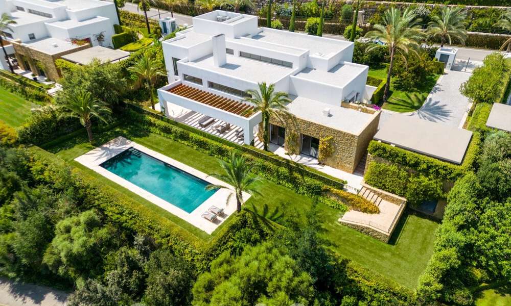 Villa de luxe moderniste à vendre, sur un terrain de golf primé de la Costa del Sol 59915