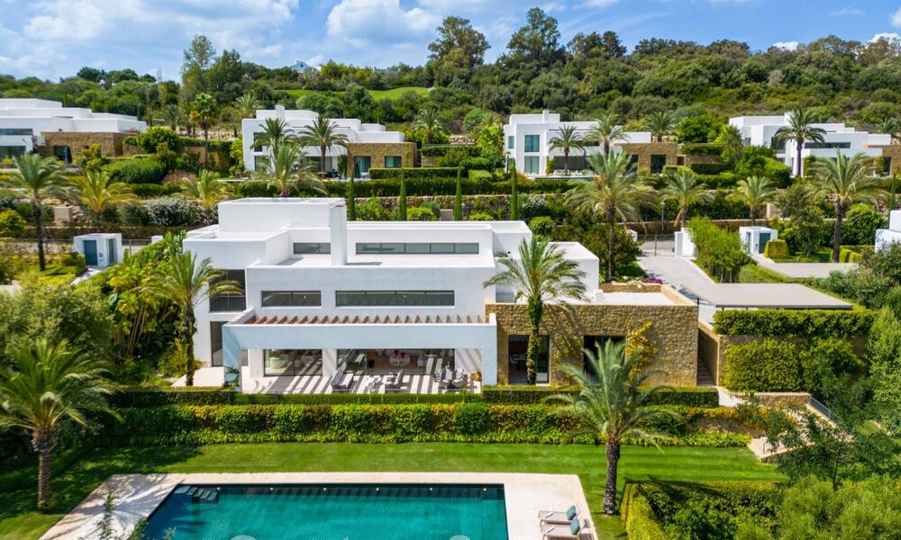 Villa de luxe moderniste à vendre, sur un terrain de golf primé de la Costa del Sol 59916