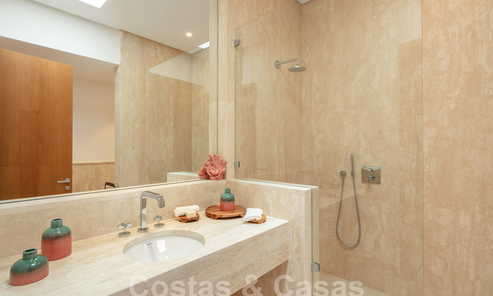 Villa de luxe moderniste à vendre, sur un terrain de golf primé de la Costa del Sol 59918