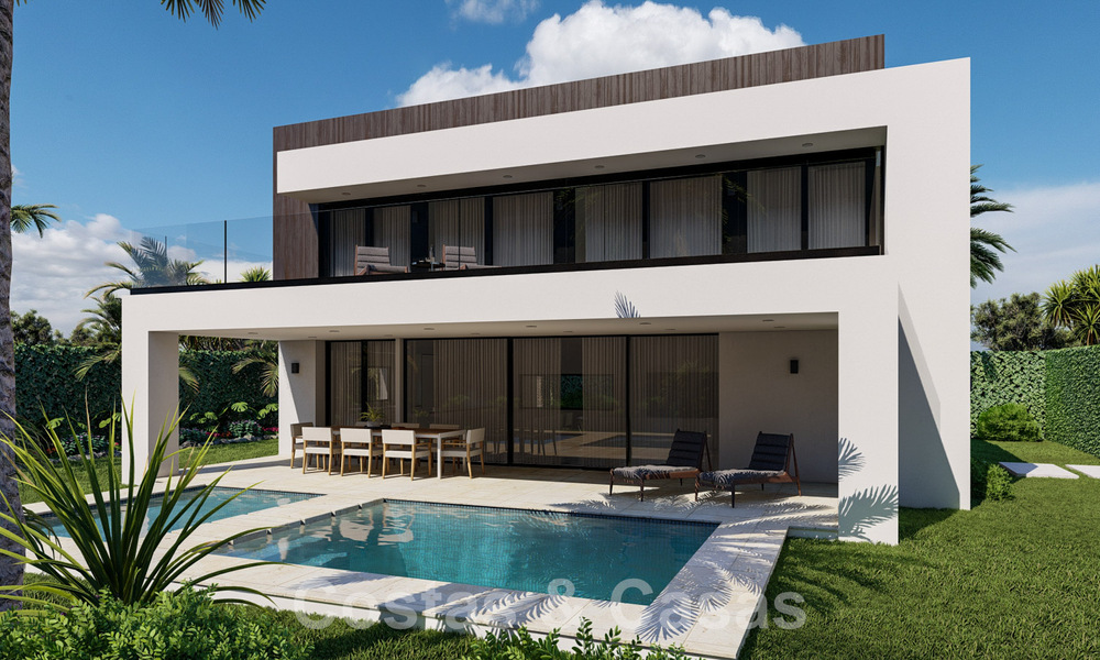 Villas neuves à vendre avec vue panoramique sur la mer à Mijas, Costa del Sol 60045