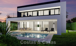 Villas neuves à vendre avec vue panoramique sur la mer à Mijas, Costa del Sol 60046 