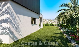Villas neuves à vendre avec vue panoramique sur la mer à Mijas, Costa del Sol 60047 