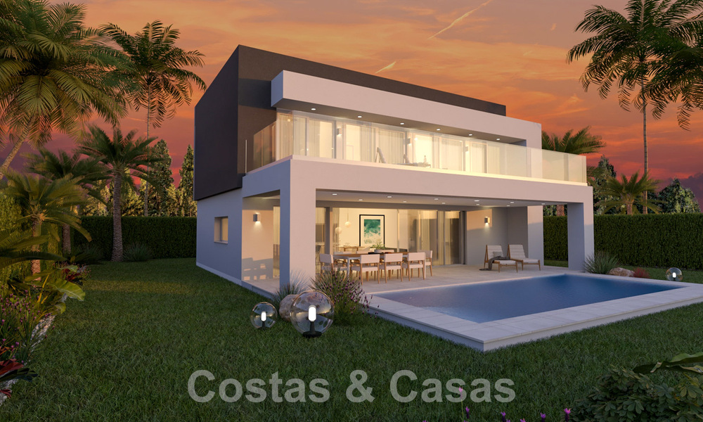 Villas neuves à vendre avec vue panoramique sur la mer à Mijas, Costa del Sol 60050