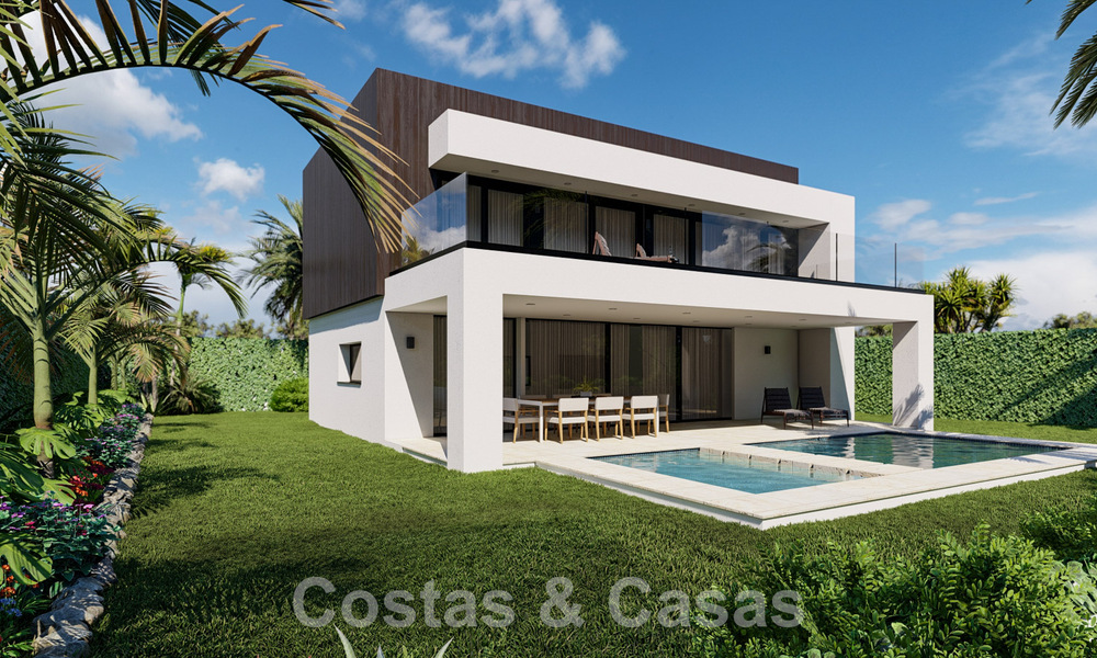 Villas neuves à vendre avec vue panoramique sur la mer à Mijas, Costa del Sol 60056