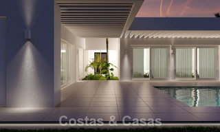 Villas neuves à vendre avec vue panoramique sur la mer à Mijas, Costa del Sol 60058 