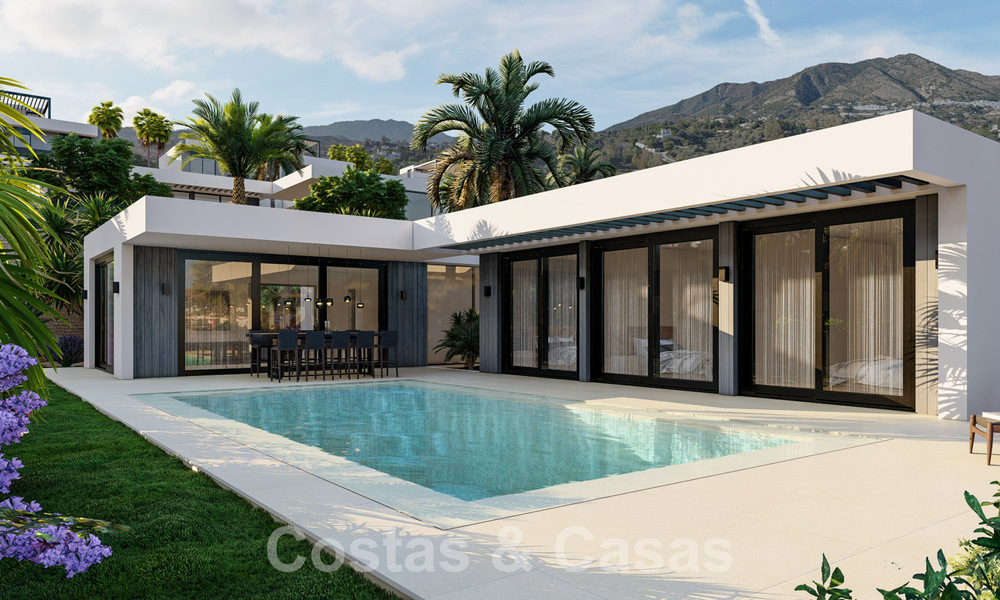 Villas neuves à vendre avec vue panoramique sur la mer à Mijas, Costa del Sol 60064