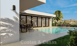 Villas neuves à vendre avec vue panoramique sur la mer à Mijas, Costa del Sol 60065 