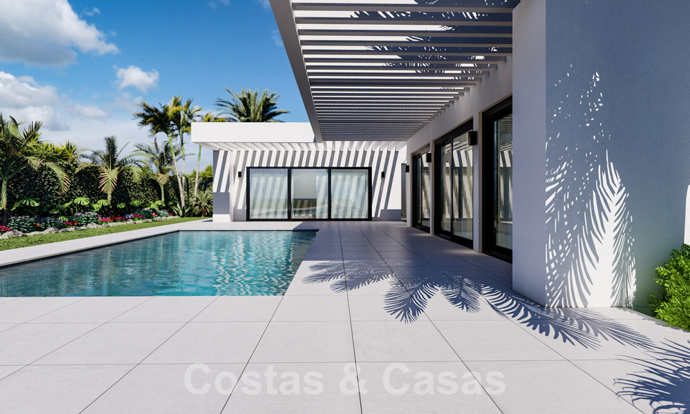 Villas neuves à vendre avec vue panoramique sur la mer à Mijas, Costa del Sol 60071