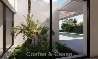 Villas neuves à vendre avec vue panoramique sur la mer à Mijas, Costa del Sol 60073 