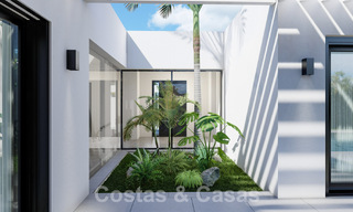Villas neuves à vendre avec vue panoramique sur la mer à Mijas, Costa del Sol 60074 