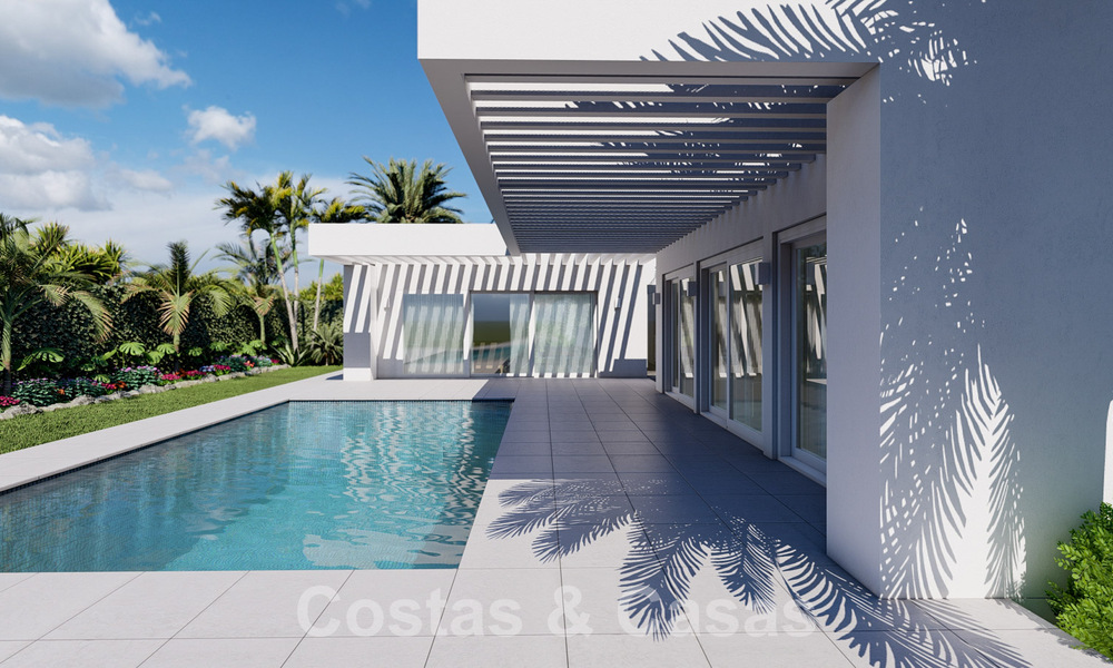 Villas neuves à vendre avec vue panoramique sur la mer à Mijas, Costa del Sol 60082