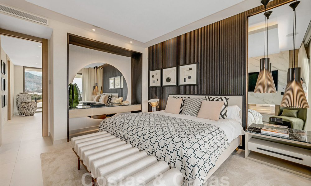 Villa boutique à vendre avec piscine à débordement et vue panoramique sur la mer à Nueva Andalucia, Marbella 59733