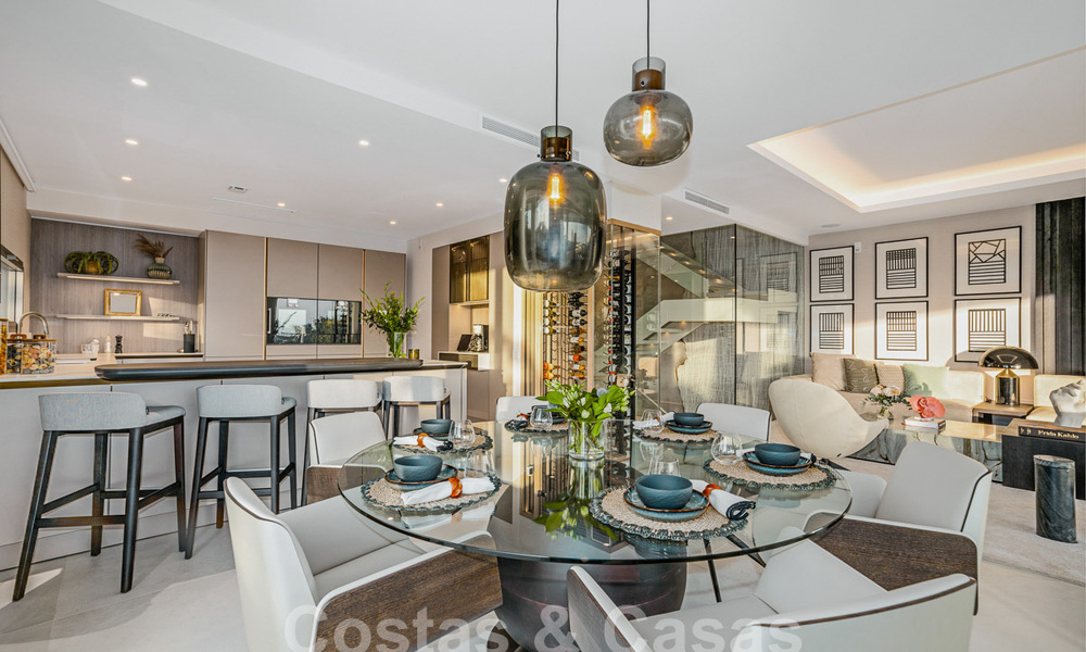 Villa boutique à vendre avec piscine à débordement et vue panoramique sur la mer à Nueva Andalucia, Marbella 59742