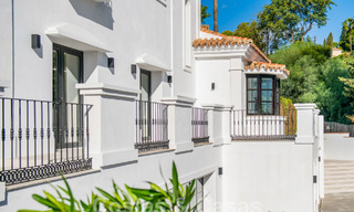 Villa de luxe de style architectural classique et andalou avec vue sur la mer à vendre sur le Nouveau Mille d'Or, Marbella - Estepona 60088 