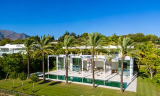 Villa de luxe sophistiquée à vendre à proximité d'un terrain de golf primé sur la Costa del Sol 60158 