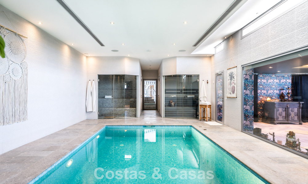 Villa de luxe sophistiquée à vendre dans un complexe de golf exclusif avec vue panoramique à La Quinta, Marbella - Benahavis 60413