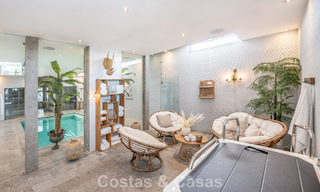 Villa de luxe sophistiquée à vendre dans un complexe de golf exclusif avec vue panoramique à La Quinta, Marbella - Benahavis 60414 
