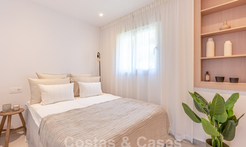 Penthouse contemporain rénové à vendre avec terrasse spacieuse et vue sur la mer dans le complexe de golf La Quinta, Benahavis - Marbella 60629