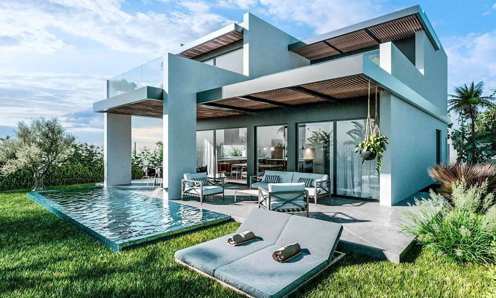 Nouveau sur le marché! 8 villas de luxe modernes sur le nouveau Golden Mile entre Marbella et Estepona 60512