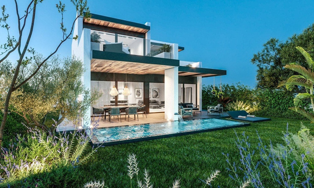 Nouveau sur le marché! 8 villas de luxe modernes sur le nouveau Golden Mile entre Marbella et Estepona 60516