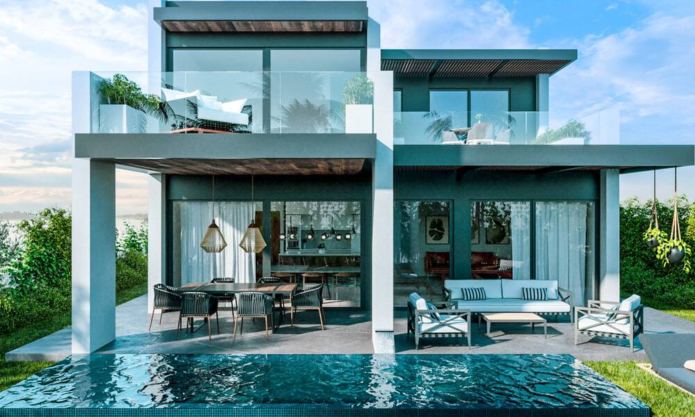 Nouveau sur le marché! 8 villas de luxe modernes sur le nouveau Golden Mile entre Marbella et Estepona 60519