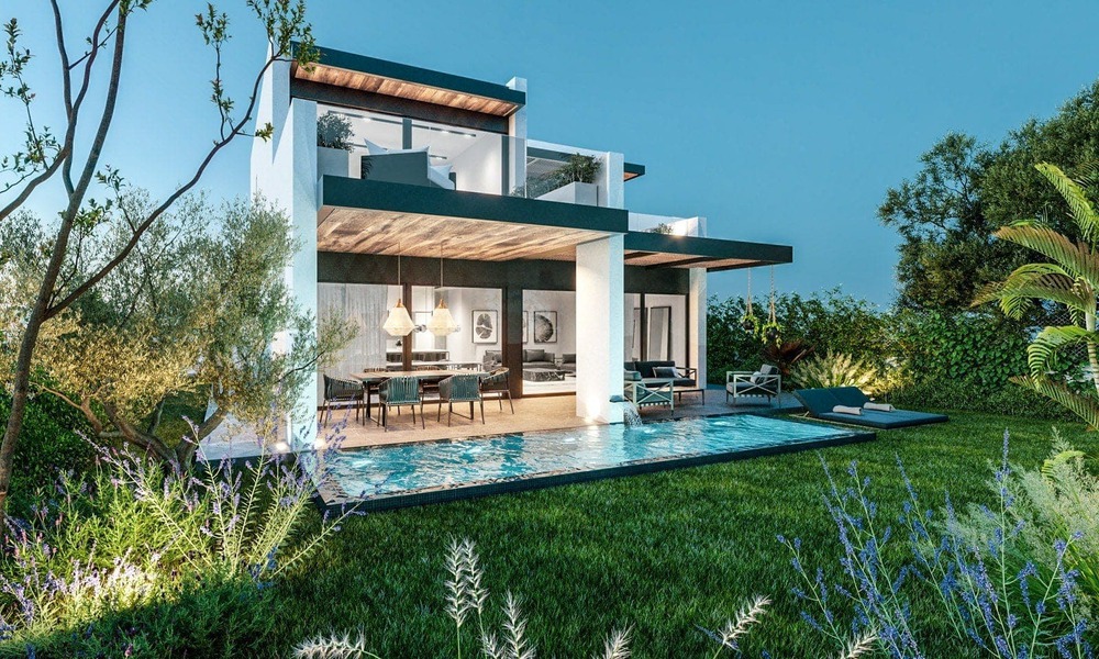 Nouveau sur le marché! 8 villas de luxe modernes sur le nouveau Golden Mile entre Marbella et Estepona 60539