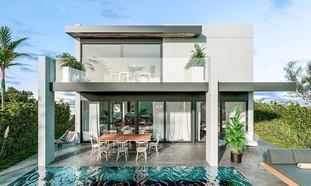 Nouveau sur le marché! 8 villas de luxe modernes sur le nouveau Golden Mile entre Marbella et Estepona 60540