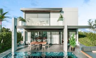 Nouveau sur le marché! 8 villas de luxe modernes sur le nouveau Golden Mile entre Marbella et Estepona 60540 