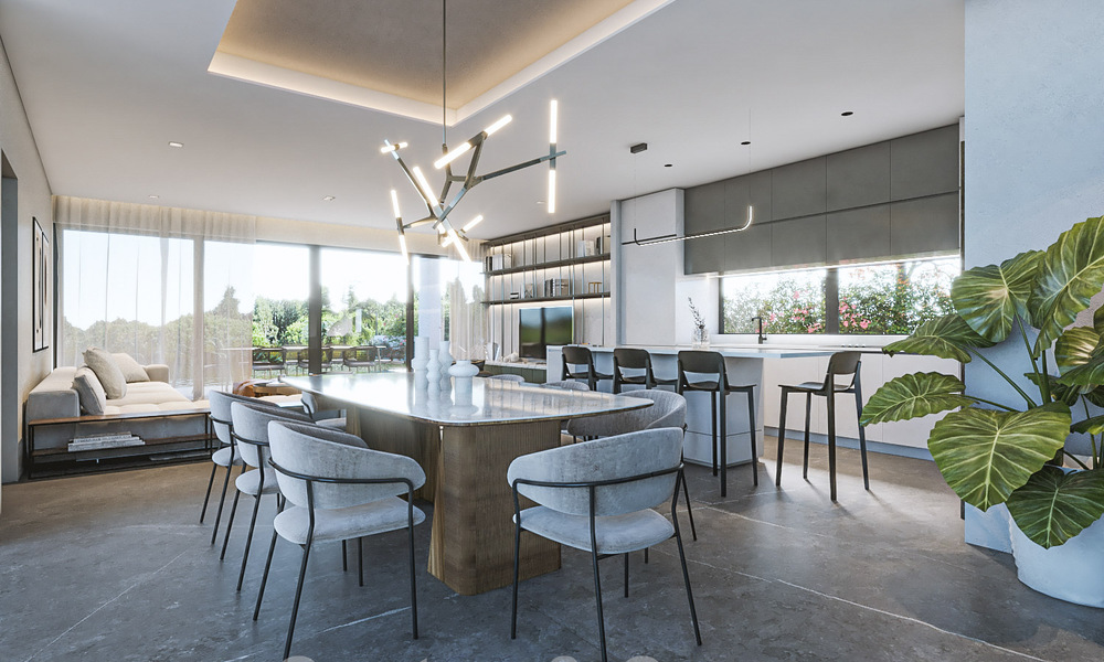 Nouveau sur le marché! 8 villas de luxe modernes sur le nouveau Golden Mile entre Marbella et Estepona 60541
