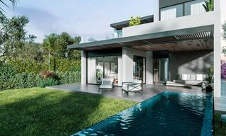 Nouveau sur le marché! 8 villas de luxe modernes sur le nouveau Golden Mile entre Marbella et Estepona 60543 