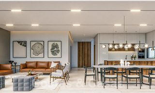 Nouveau sur le marché! 8 villas de luxe modernes sur le nouveau Golden Mile entre Marbella et Estepona 60554 