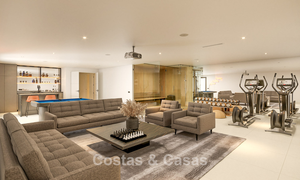 Villas de luxe modernes sur le nouveau Golden Mile entre Marbella et Estepona 792061