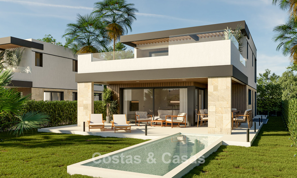 Villas de luxe modernes sur le nouveau Golden Mile entre Marbella et Estepona 792062
