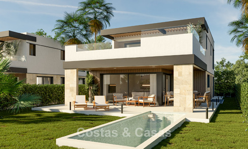 Villas de luxe modernes sur le nouveau Golden Mile entre Marbella et Estepona 792062