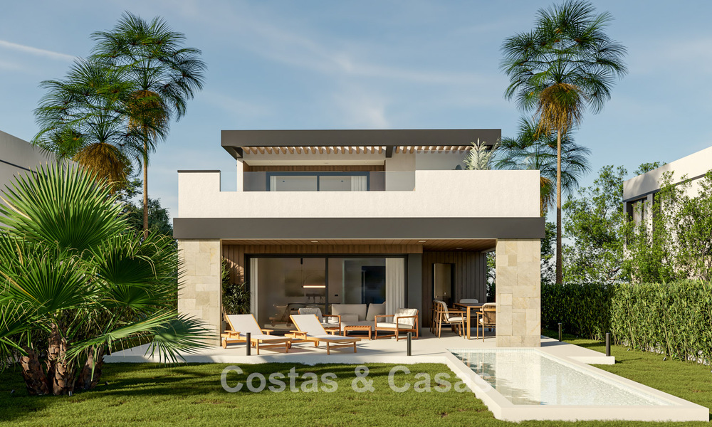 Villas de luxe modernes sur le nouveau Golden Mile entre Marbella et Estepona 792063