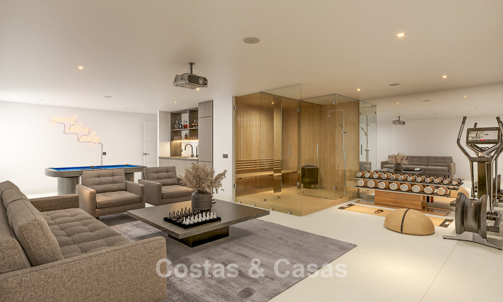 Villas de luxe modernes sur le nouveau Golden Mile entre Marbella et Estepona 792068