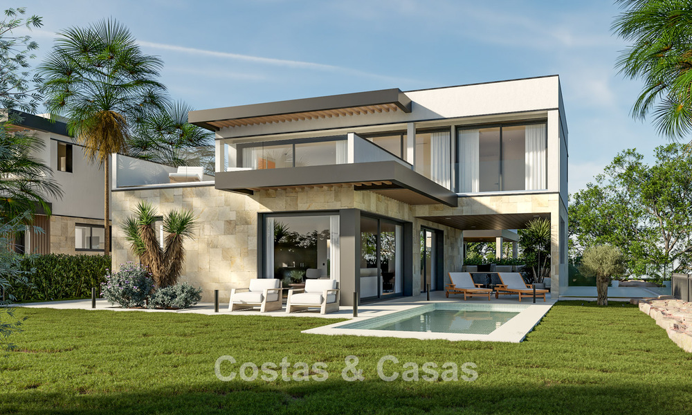 Villas de luxe modernes sur le nouveau Golden Mile entre Marbella et Estepona 792069
