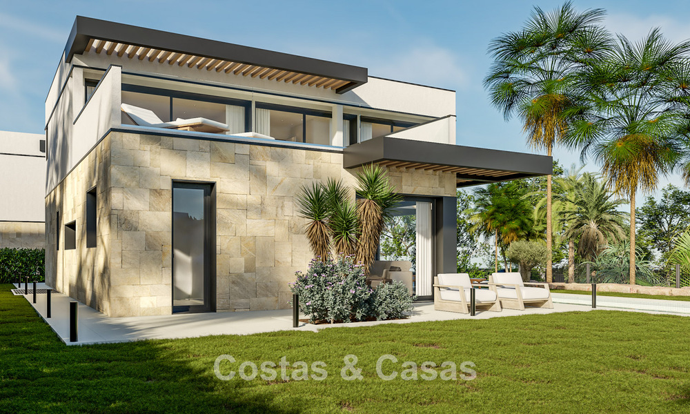 Villas de luxe modernes sur le nouveau Golden Mile entre Marbella et Estepona 792070