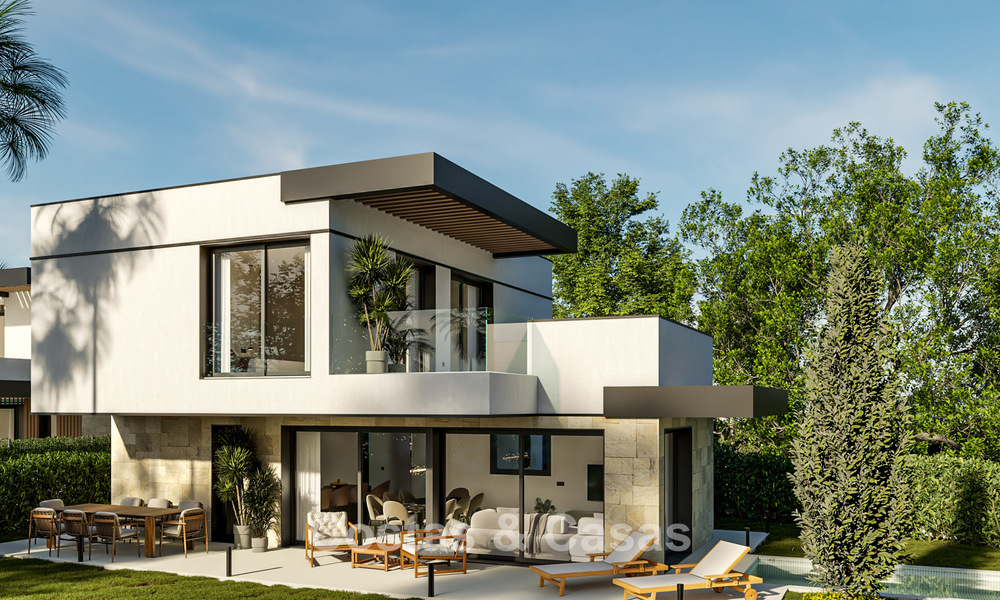 Villas de luxe modernes sur le nouveau Golden Mile entre Marbella et Estepona 792073