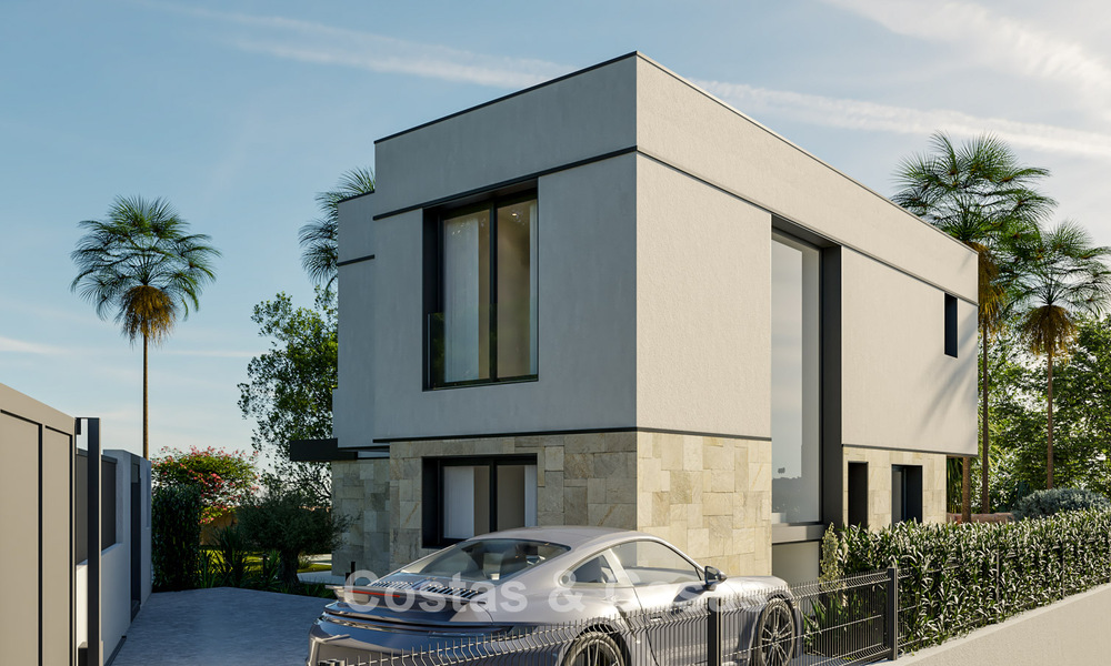 Villas de luxe modernes sur le nouveau Golden Mile entre Marbella et Estepona 792074