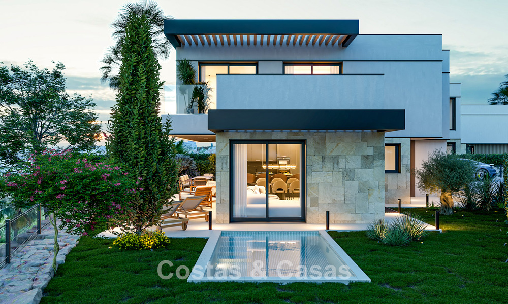 Villas de luxe modernes sur le nouveau Golden Mile entre Marbella et Estepona 792079