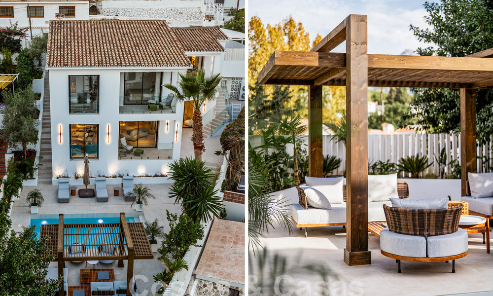 Villa méditerranéenne moderne avec un design intérieur prestigieux à vendre à proximité de Puerto Banus, Marbella 60719