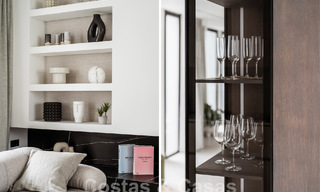 Villa méditerranéenne moderne avec un design intérieur prestigieux à vendre à proximité de Puerto Banus, Marbella 60720 