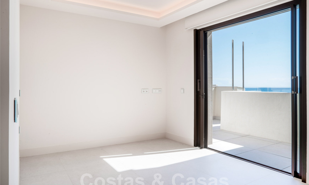 Appartement de luxe moderne à vendre avec vue sur la mer dans un complexe exclusif sur le nouveau Golden Mile, Marbella - Estepona 60743
