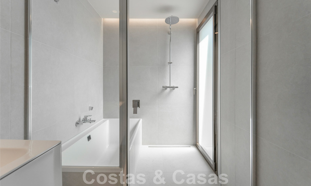 Appartement de luxe moderne à vendre avec vue sur la mer dans un complexe exclusif sur le nouveau Golden Mile, Marbella - Estepona 60754