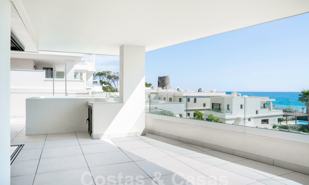 Appartement de luxe moderne à vendre avec vue sur la mer dans un complexe exclusif sur le nouveau Golden Mile, Marbella - Estepona 60769
