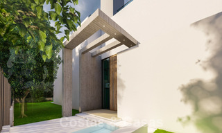 Nouveau projet de villa de luxe à vendre, dans un quartier résidentiel fermé et sécurisé, à proximité de toutes les commodités à Nueva Andalucia, Marbella 60852 