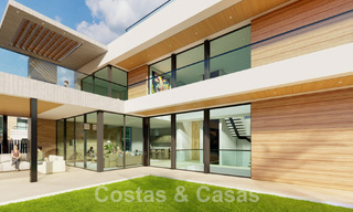 Nouveau projet de villa de luxe à vendre, dans un quartier résidentiel fermé et sécurisé, à proximité de toutes les commodités à Nueva Andalucia, Marbella 60855 