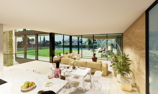 Nouveau projet de villa de luxe à vendre, dans un quartier résidentiel fermé et sécurisé, à proximité de toutes les commodités à Nueva Andalucia, Marbella 60869 